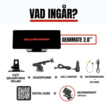 GearMate 2.0™ (2025 års modell)